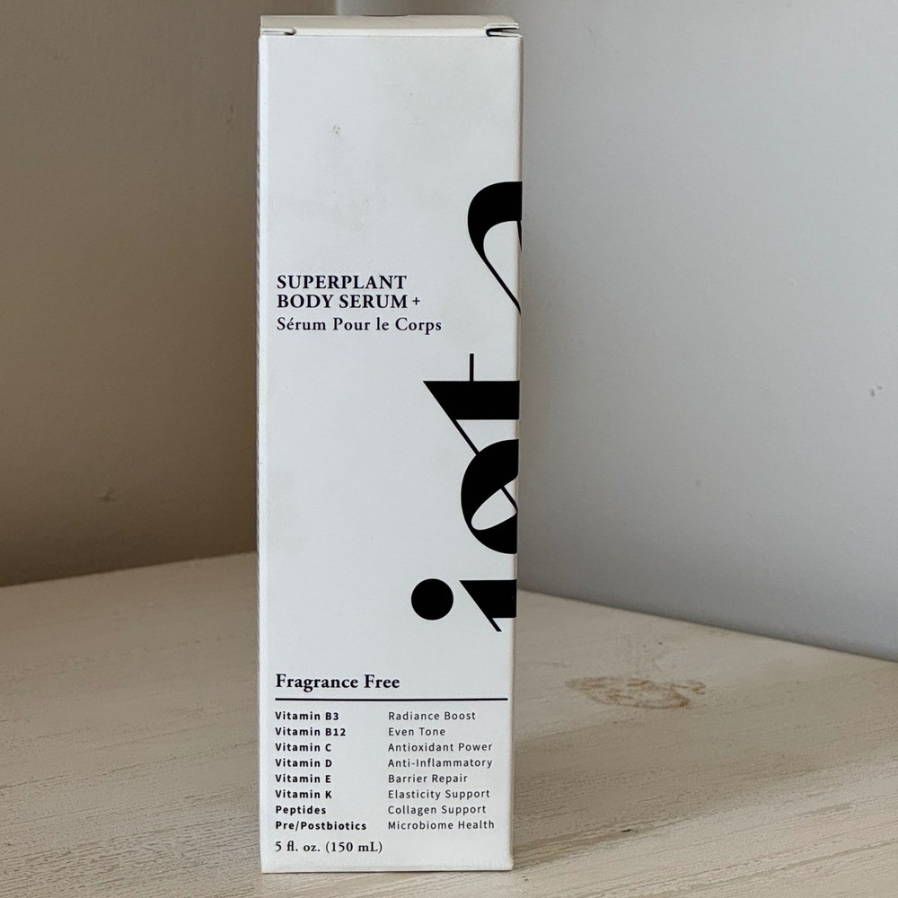 iota Superplant Body Serum+ 5 oz White Fragrance Free Multivitamin Vegan